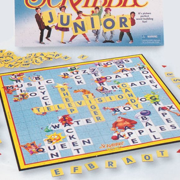 Scrabble Junior - Double Sided Board Game - Picture 3 of 3